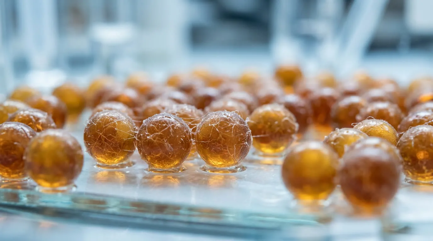 Historic solid-phase peptide synthesis concept